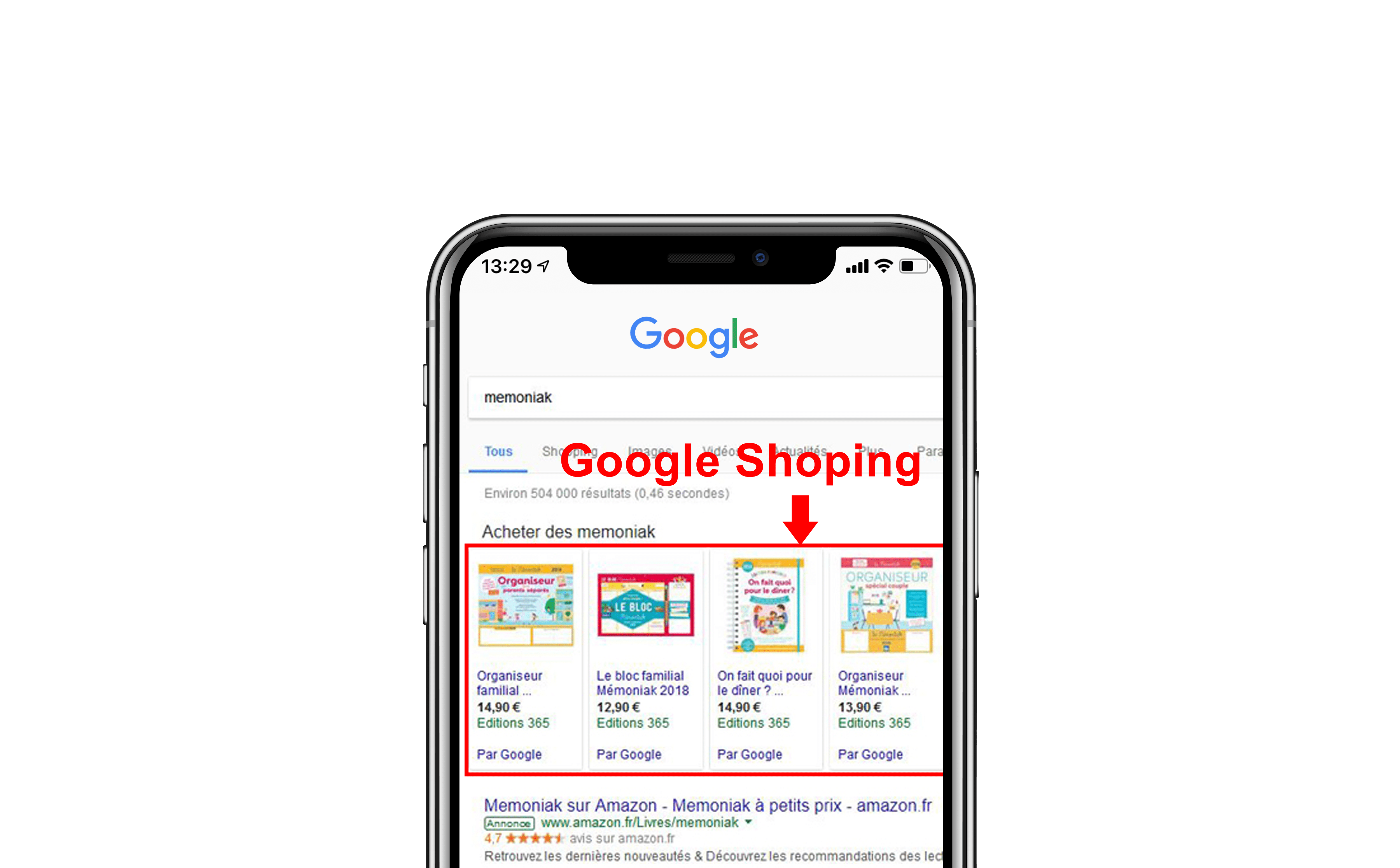 Google Shopping mobile